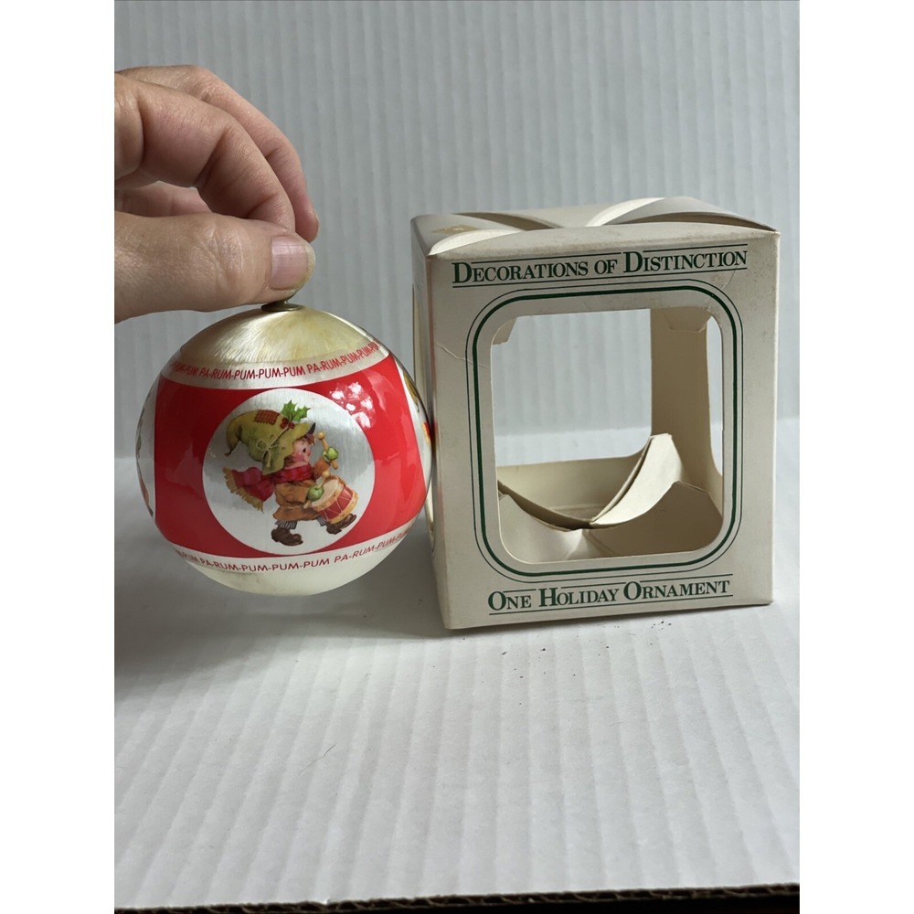 Vintage Decorations Of Distinction Christmas Drummer Boy Ornament Pa Rum Pum Pum